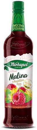 Syrop 420ml Herbapol Malina Lipa Wit Napoje Soki Nektary Syropy