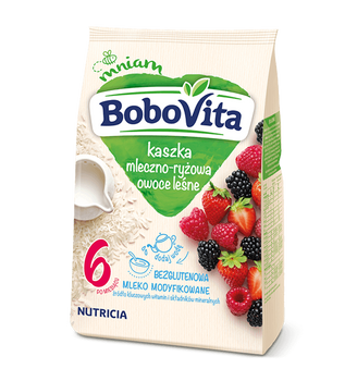 kaszka mlecz-ryż. owoce leśne 230g