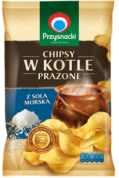 Chipsy 125g Sól Morska