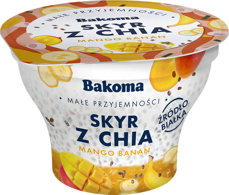Skyr z chia MANGO BANAN 150G