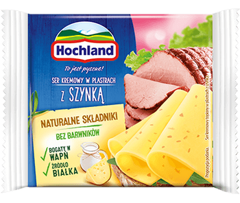 Ser topiony plastry Szynka 130g