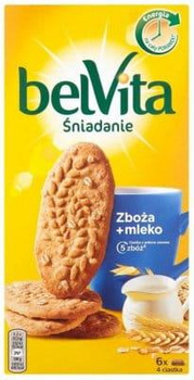 Belvita 300g 5 zbóż+mleko