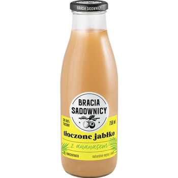 Tłoczone jabłko ananas but.0,75l