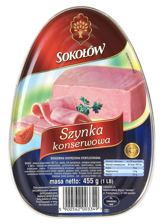 Szynka Polska Krakus  455g
