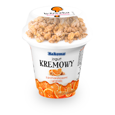 Bakoma Jogurt Kremowy z Grano. /230g/