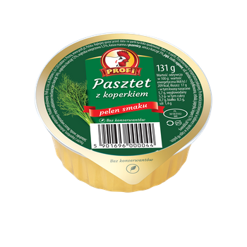 Pasztet /131g/ Drob. z Koperkiem