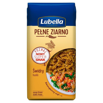 Makaron Pełne Ziarno Świdry 400g