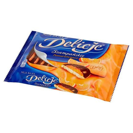 Delicje 294g pomarańczowe