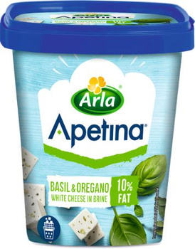 Ser Arla Feta kost.Ligt.Bazylia Oregano 200g