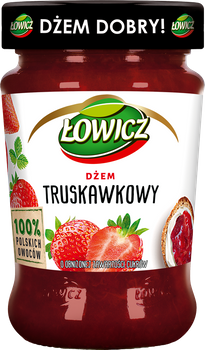Dżem Łowicz 280g Truskawkowy N/S