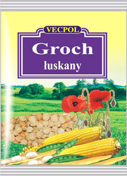 Groch łuskany połówki 400g