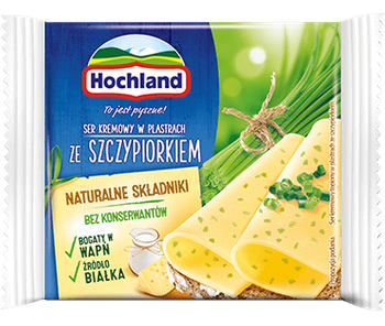 Ser topiony plastry Szczypiorek 130g