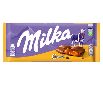 Milka Czek. 100g Caramel