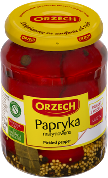 Papryka marynowana orzech 660g