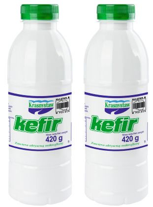 Kefir krasnystaw butelka 420g