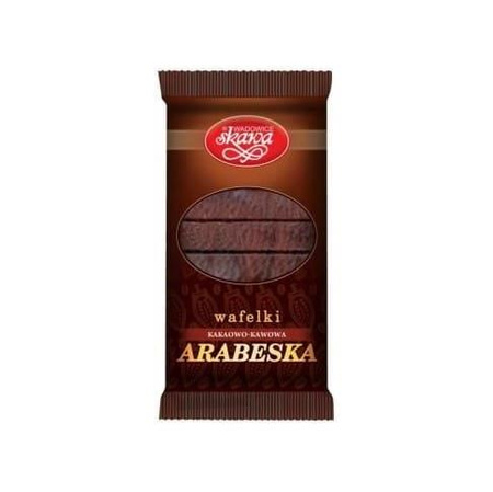 Wafelki 190g arabeski w pol. skawa