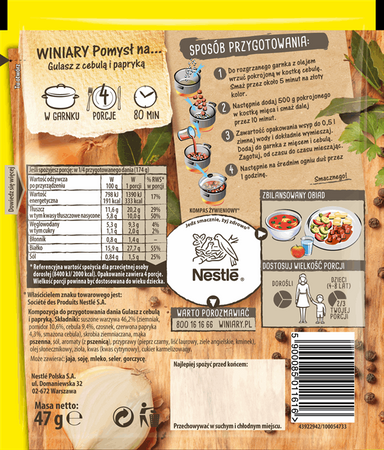 Pomysł na Gulasz 47g