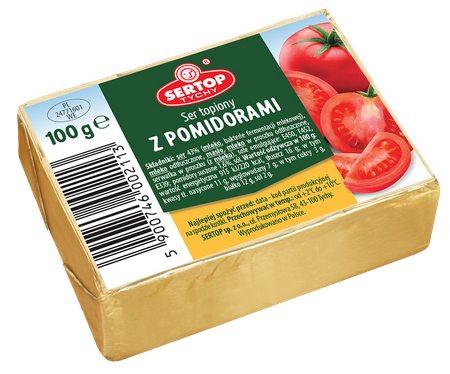 Ser Topiony Sertop z Pomidorami 100g