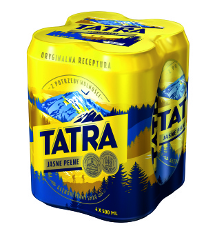 Tatra Pils pusz 4PAK 4*1 0.5l