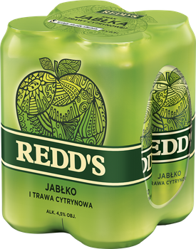 Redd's APPLE Pusz. 4Pak 4*0,5l