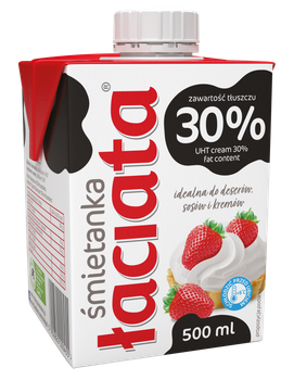 Śmietanka łaciata UHT 30% 0.5l