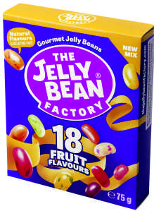 CUKIERKI JELLY BEAN FRUIT BOX 75G