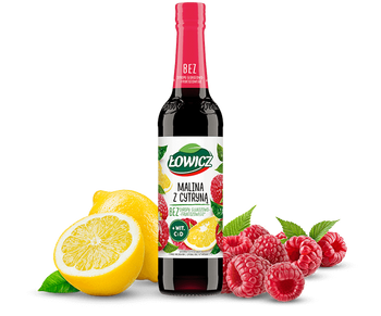 Syrop Malina Cytryna  Łowicz 400ml
