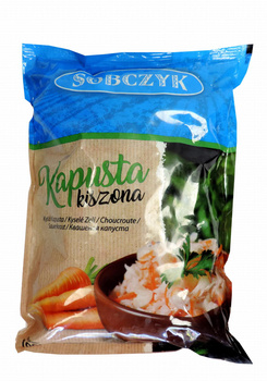 Kapusta Kiszona Woreczek 1kg