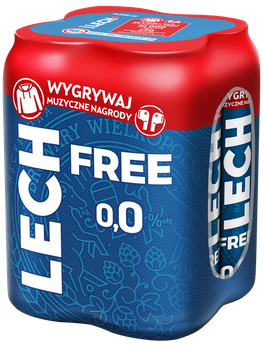 Lech Free 0,0% /pusz./ 4-pak /0,5l/