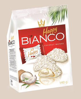 Happy Bianco praliny 140g