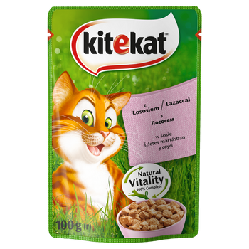 Kitekat Saszetka z Łososiem /80g/