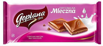 Goplana czek. 90g org. mleczna