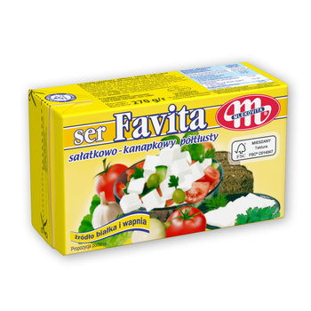 Ser Favita Sałat-Kanapk. 12% Żółt. 270g