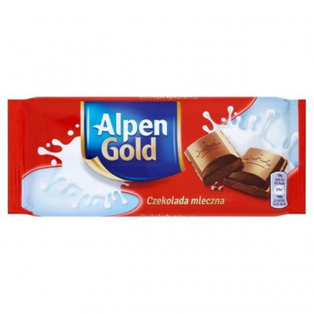 Alpen gold czek. 80g mleczna