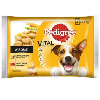 Pedigree Sasz. Kurczak Warz. /4*100g/