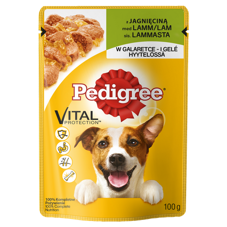 Pedigree Sasz. z Jagnięciną /100g/