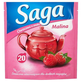 Saga Herb. Exp. 20tor. MALINA 34g