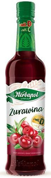 Syrop 420ml Herbapol żurawina+wit