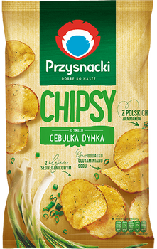 Chipsy 135g Cebulka Dymna