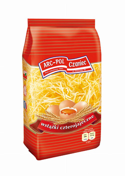 Makaron 4-Jaj Wstążka Cienka 500g