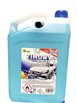 Płyn do spryskiwaczy zimowy 4l