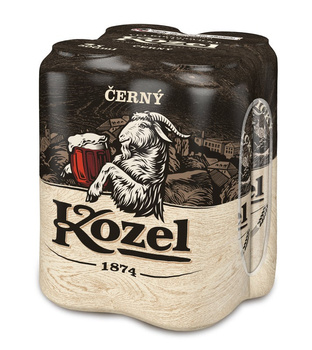 Kozel Cerny Pusz. 4Pak 4*0,5l