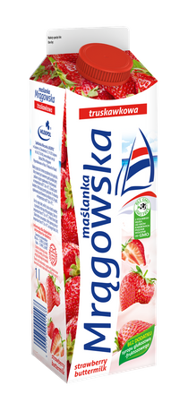 Maślanka mrągowska owocowa 1l