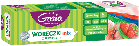 Woreczki z Suwakiem Mix /546/