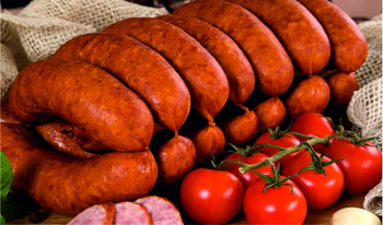 Kiełbasa śląska z szynki /kg/ LASKOPOL