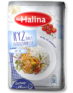 Ryż Długoziarnisty Folia1 kg