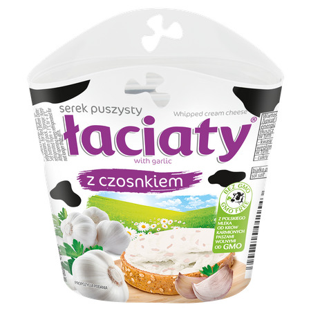 Serek Puszysty z czosnkiem 150g