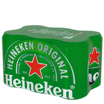 Heineken 6 pak 0,33l