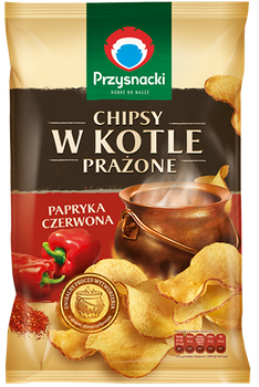 Chipsy 125g Prażone z Papryką