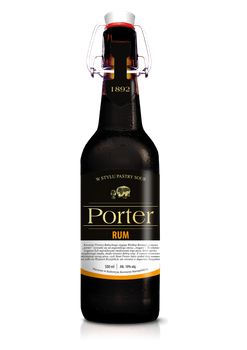 Piwo PORTER RUM 0,5L